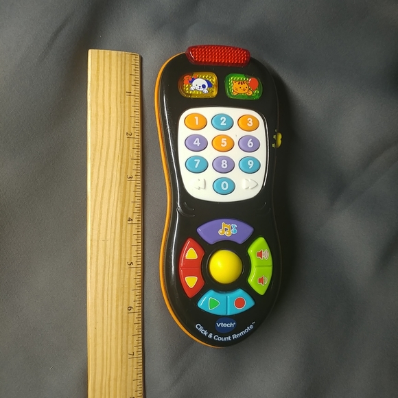 VTech Click & Count Remote Sounds Music & Lights Up Toy - Picture 12 of 15